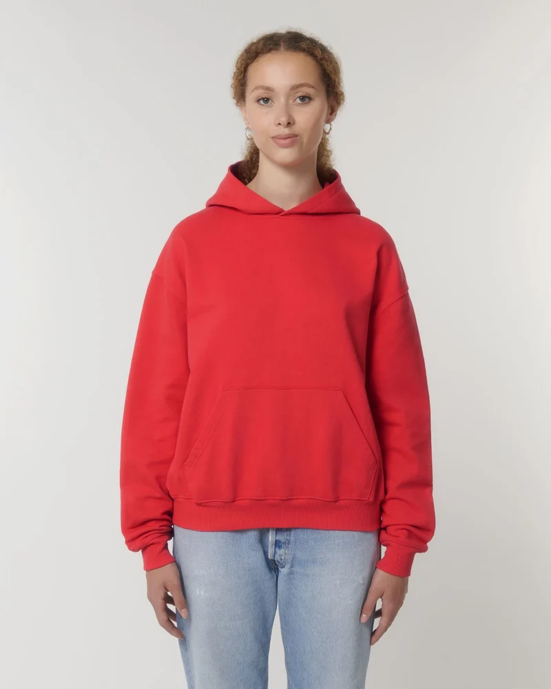 Sweat à capuche unisexe coton bio Stanley/Stella Cooper à personnaliser