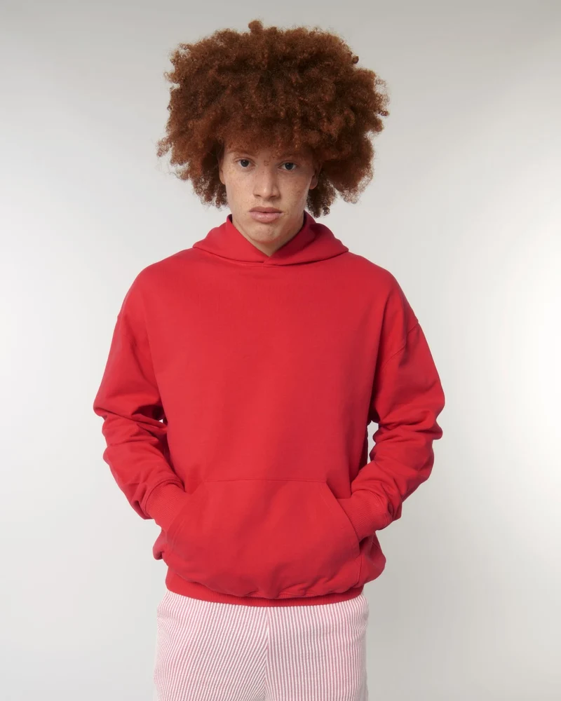 Sweat à capuche unisexe coton bio Stanley/Stella Cooper à personnaliser