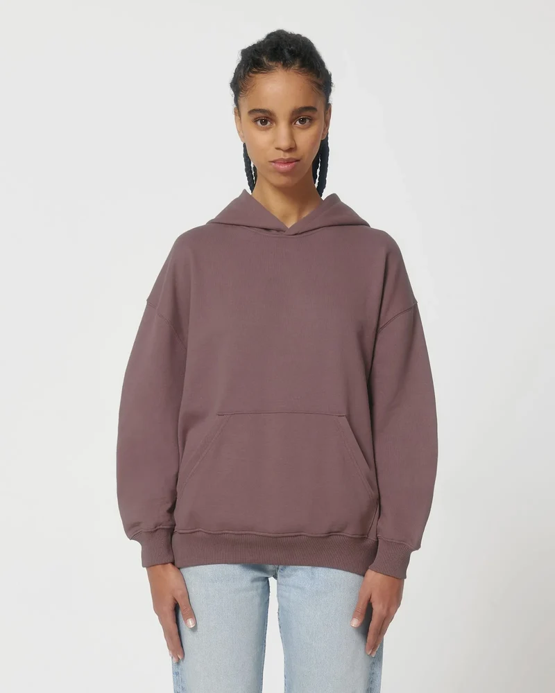 Sweat à capuche unisexe coton bio Stanley/Stella Cooper à personnaliser