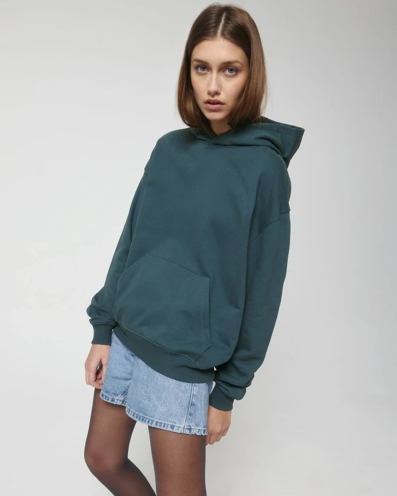Sweat à capuche unisexe coton bio Stanley/Stella Cooper à personnaliser