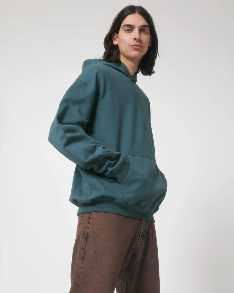 Sweat à capuche unisexe coton bio Stanley/Stella Cooper à personnaliser