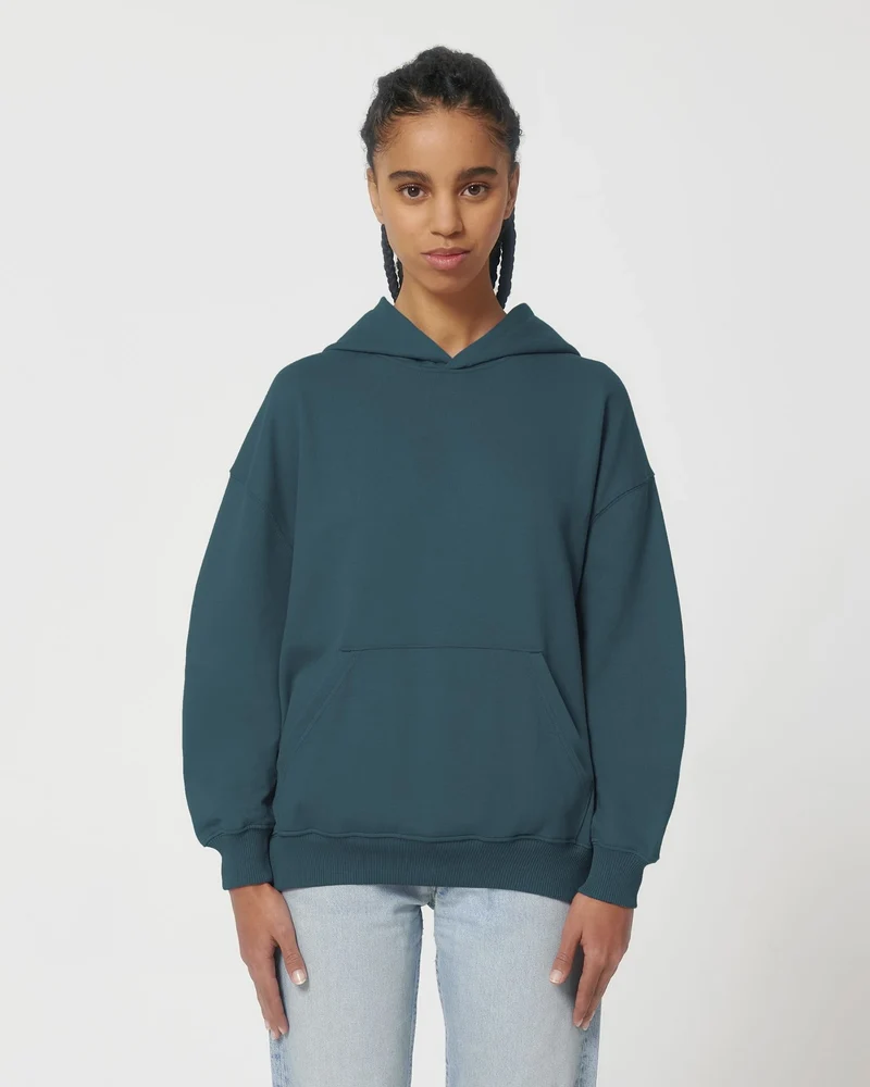 Sweat à capuche unisexe coton bio Stanley/Stella Cooper à personnaliser
