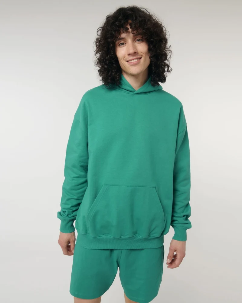 Sweat à capuche unisexe coton bio Stanley/Stella Cooper à personnaliser