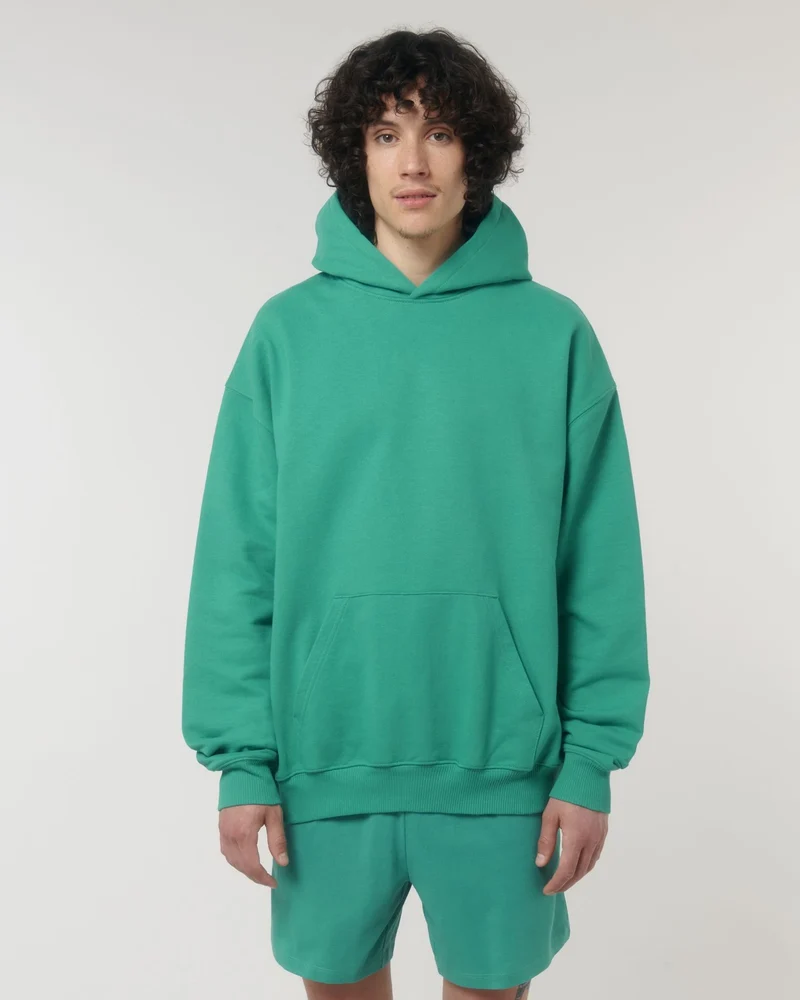 Sweat à capuche unisexe coton bio Stanley/Stella Cooper à personnaliser