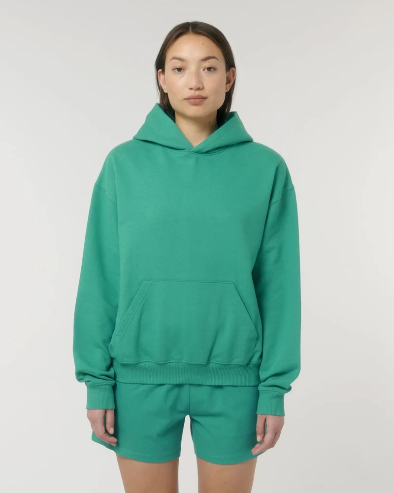 Sweat à capuche unisexe coton bio Stanley/Stella Cooper à personnaliser