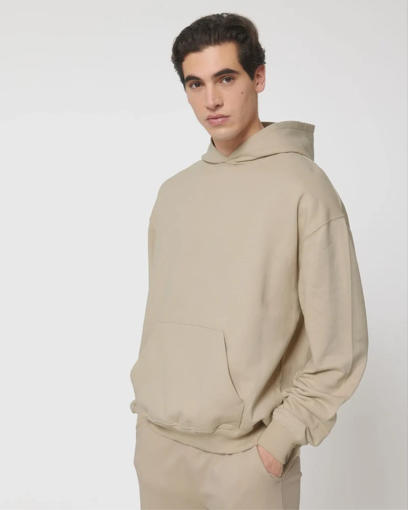 Sweat à capuche unisexe coton bio Stanley/Stella Cooper à personnaliser