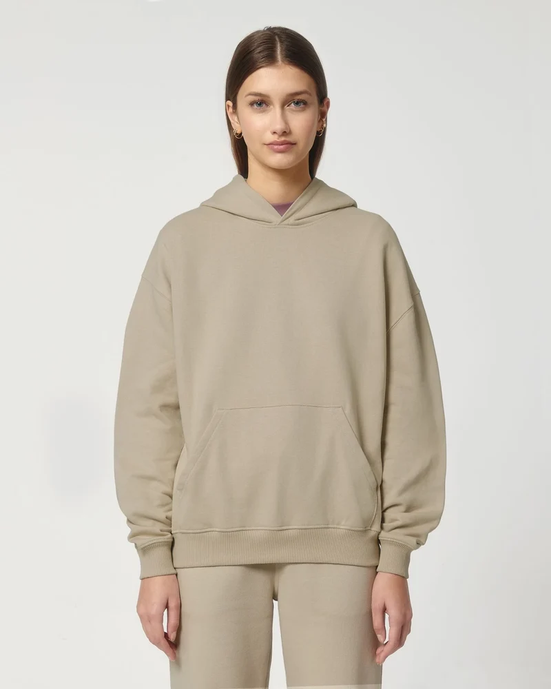 Sweat à capuche unisexe coton bio Stanley/Stella Cooper à personnaliser