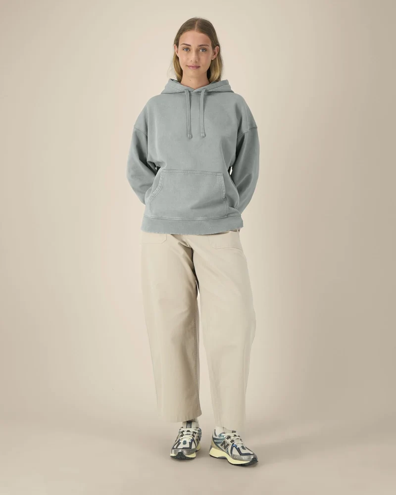 Sweat à capuche oversized coton bio Stanley/Stella Slammer à personnaliser