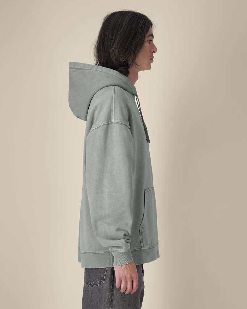 Sweat à capuche oversized coton bio Stanley/Stella Slammer à personnaliser