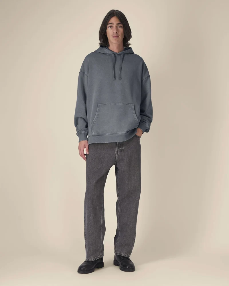Sweat à capuche oversized coton bio Stanley/Stella Slammer à personnaliser
