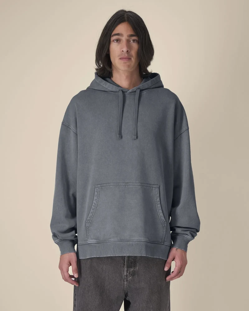 Sweat à capuche oversized coton bio Stanley/Stella Slammer à personnaliser
