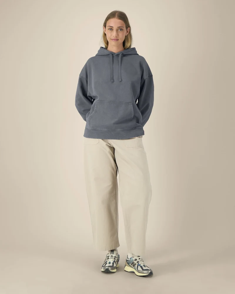Sweat à capuche oversized coton bio Stanley/Stella Slammer à personnaliser