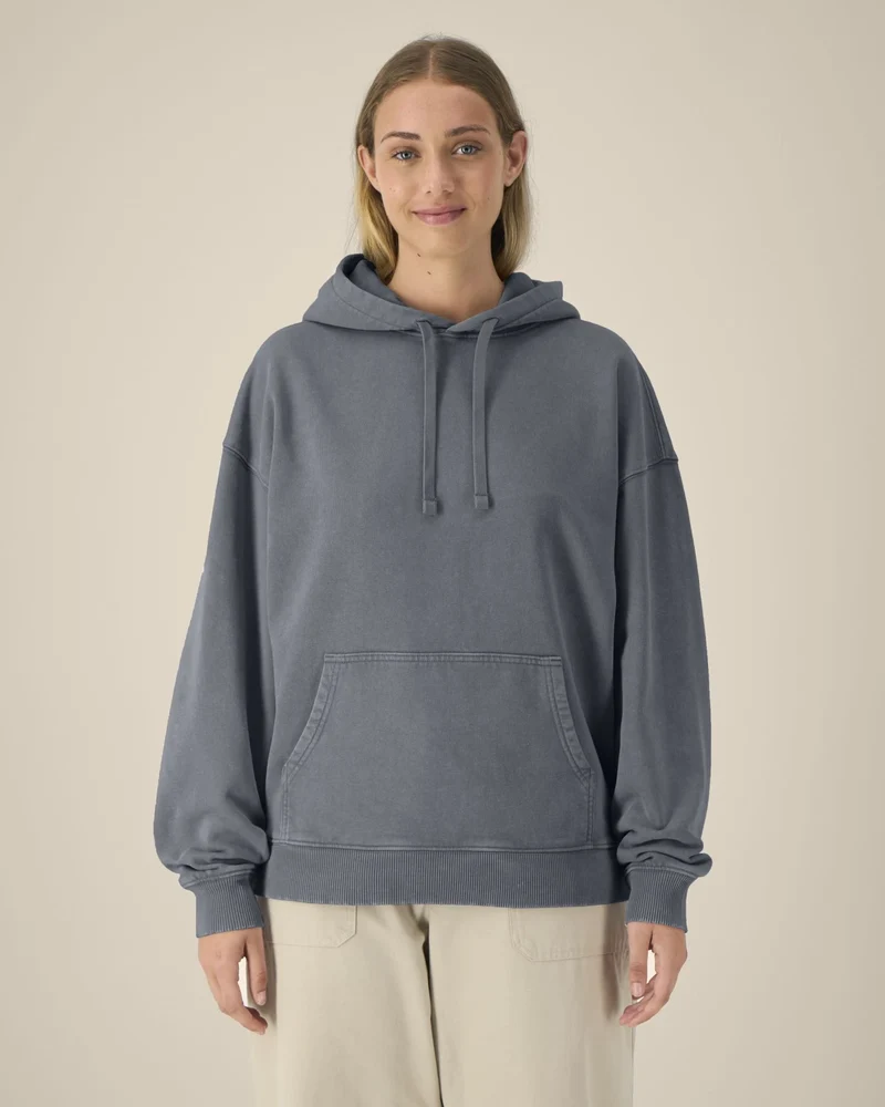 Sweat à capuche oversized coton bio Stanley/Stella Slammer à personnaliser