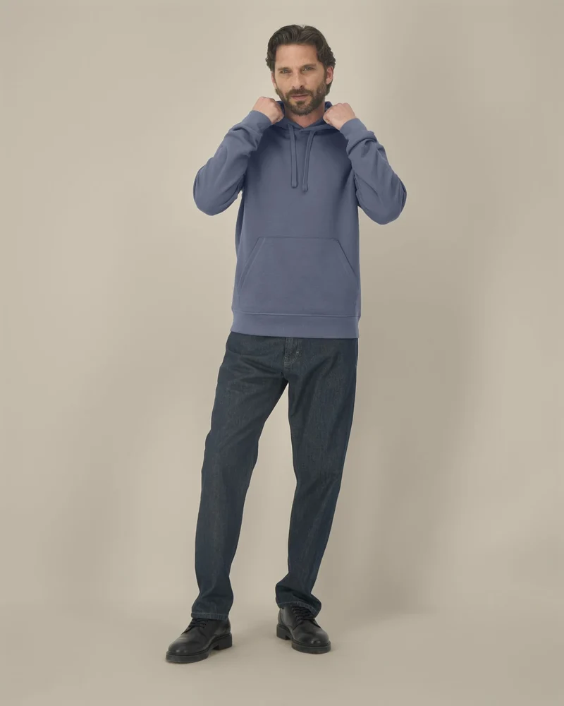 Sweat à capuche unisexe coton bio Stanley/Stella Drummer 2.0 à personnaliser