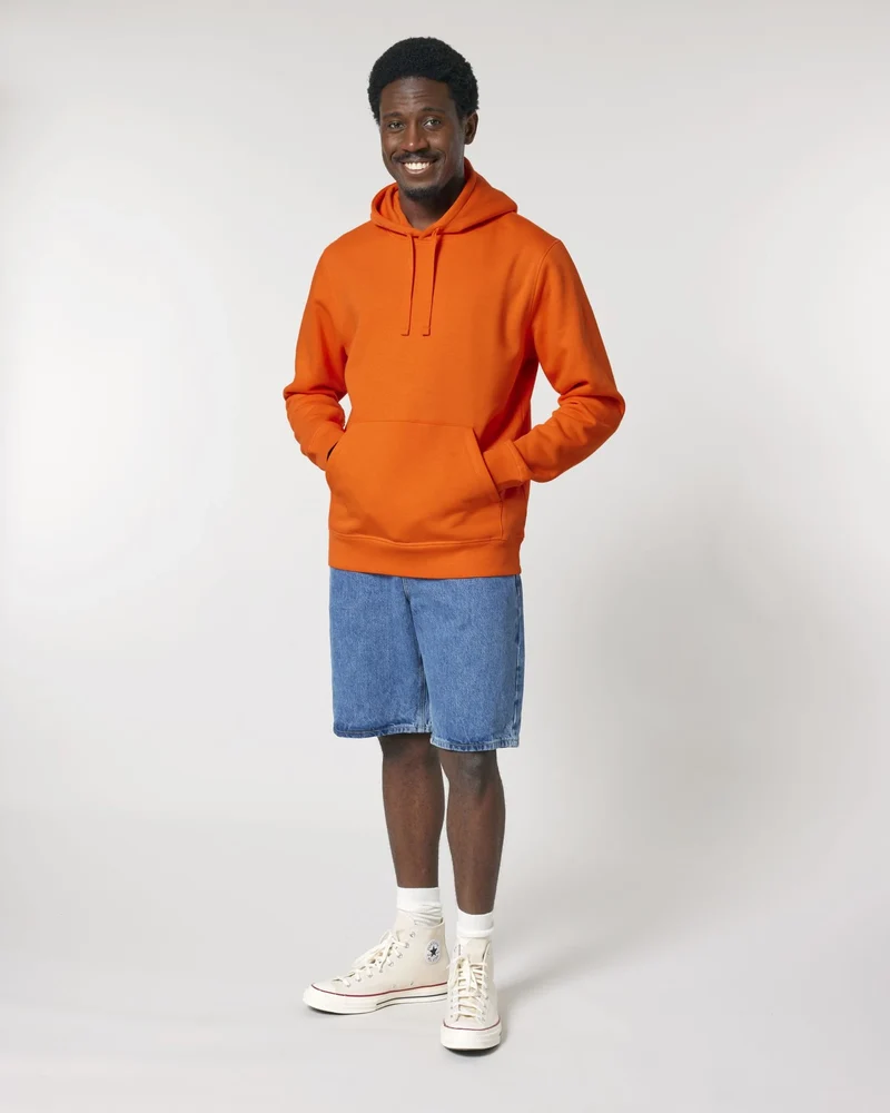 Sweat à capuche unisexe coton bio Stanley/Stella Drummer 2.0 à personnaliser