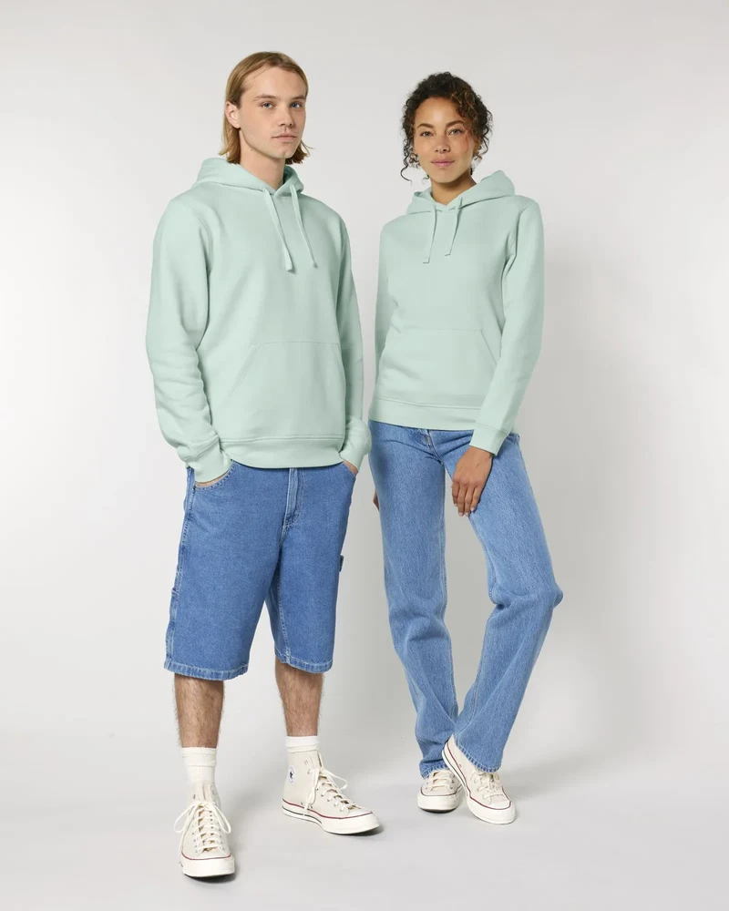 Sweat à capuche unisexe coton bio Stanley/Stella Drummer 2.0 à personnaliser