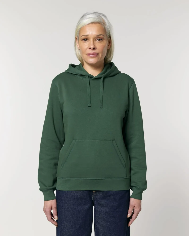 Sweat à capuche unisexe coton bio Stanley/Stella Drummer 2.0 à personnaliser