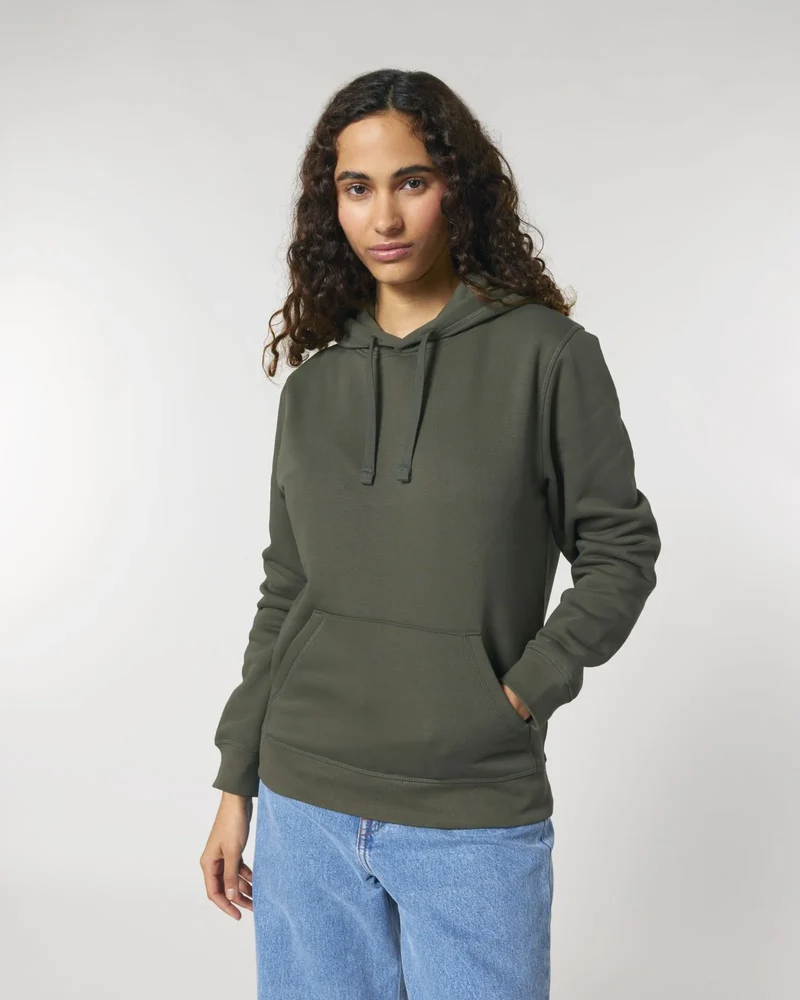 Sweat à capuche unisexe coton bio Stanley/Stella Drummer 2.0 à personnaliser