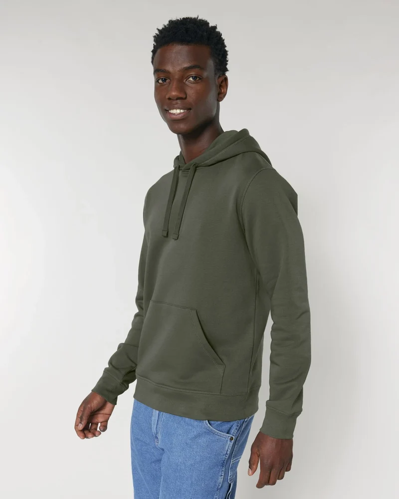 Sweat à capuche unisexe coton bio Stanley/Stella Drummer 2.0 à personnaliser