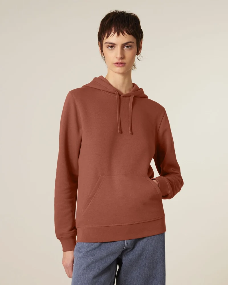 Sweat à capuche unisexe coton bio Stanley/Stella Drummer 2.0 à personnaliser