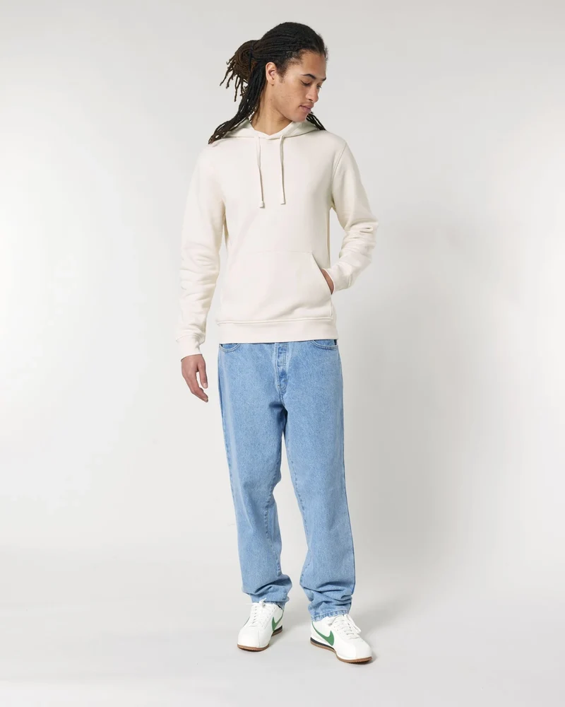 Sweat à capuche unisexe coton bio Stanley/Stella Drummer 2.0 à personnaliser