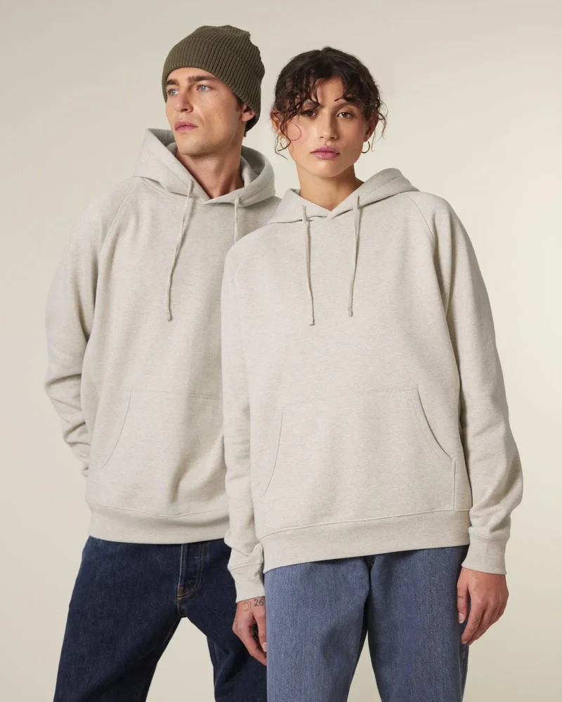 Sweat à capuche coton bio Stanley/Stella Striker à personnaliser