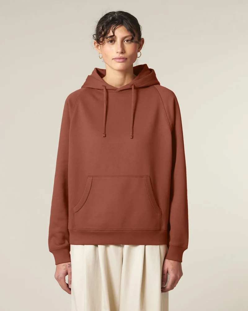 Sweat à capuche coton bio Stanley/Stella Striker à personnaliser