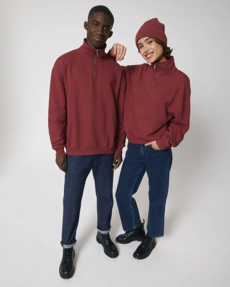 Sweat-shirt unisexe coton bio Stanley/Stella Miller à personnaliser