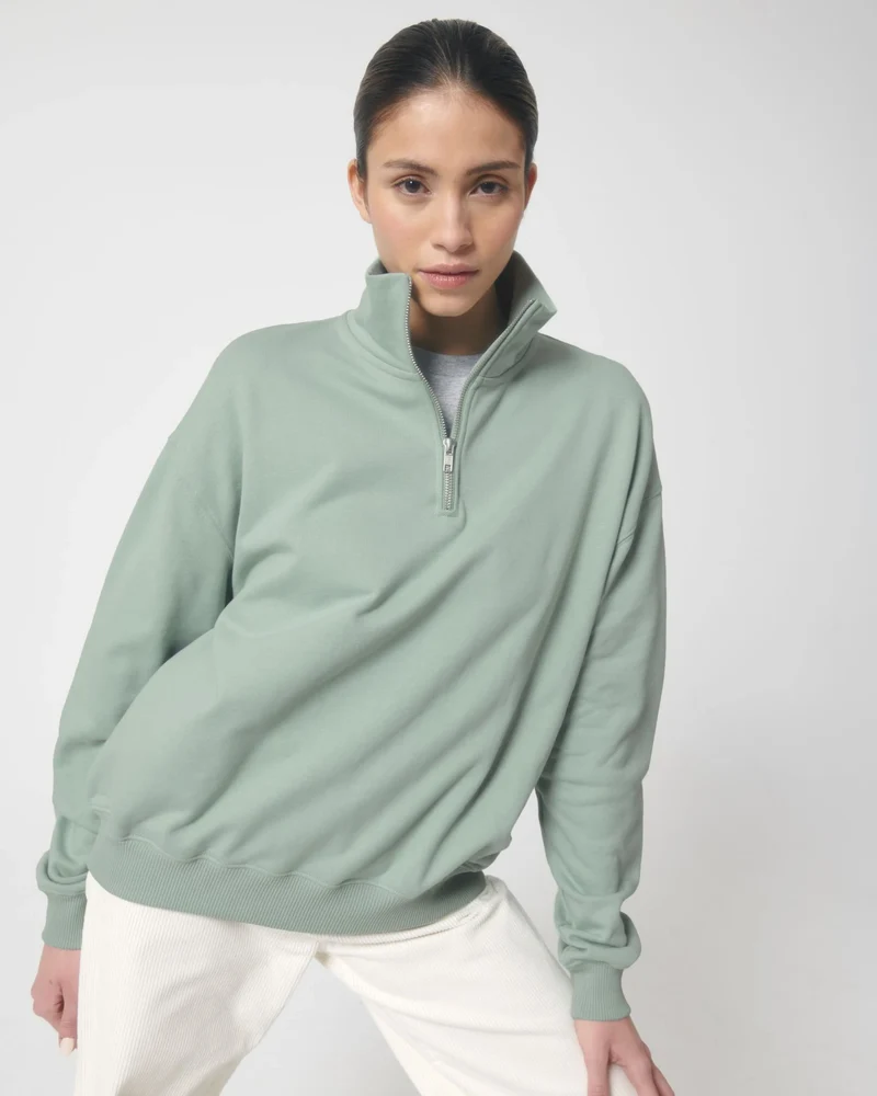 Sweat-shirt unisexe coton bio Stanley/Stella Miller à personnaliser