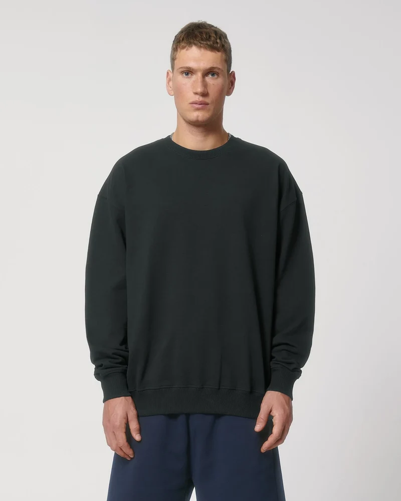 Sweat à col rond coton bio Stanley/Stella Ledger à personnaliser