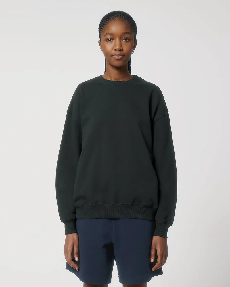 Sweat à col rond coton bio Stanley/Stella Ledger à personnaliser