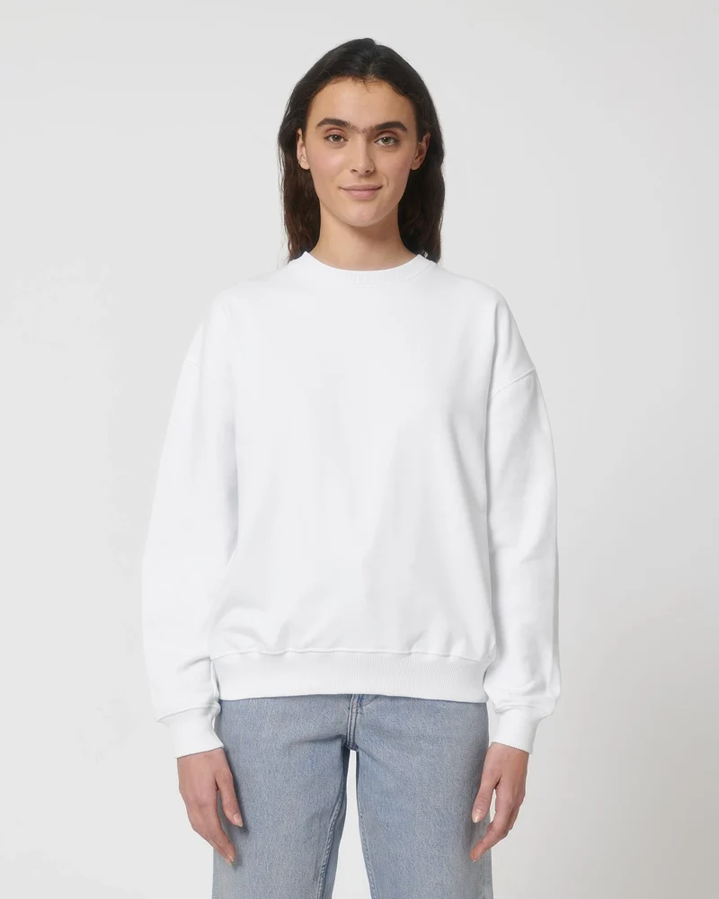 Sweat à col rond coton bio Stanley/Stella Ledger à personnaliser