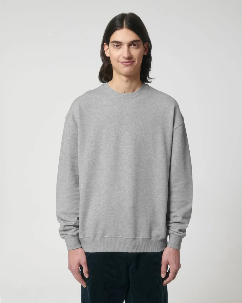 Sweat à col rond coton bio Stanley/Stella Ledger à personnaliser