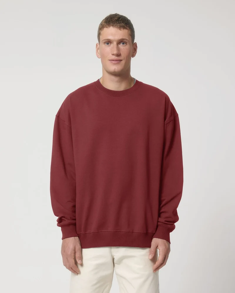 Sweat à col rond coton bio Stanley/Stella Ledger à personnaliser