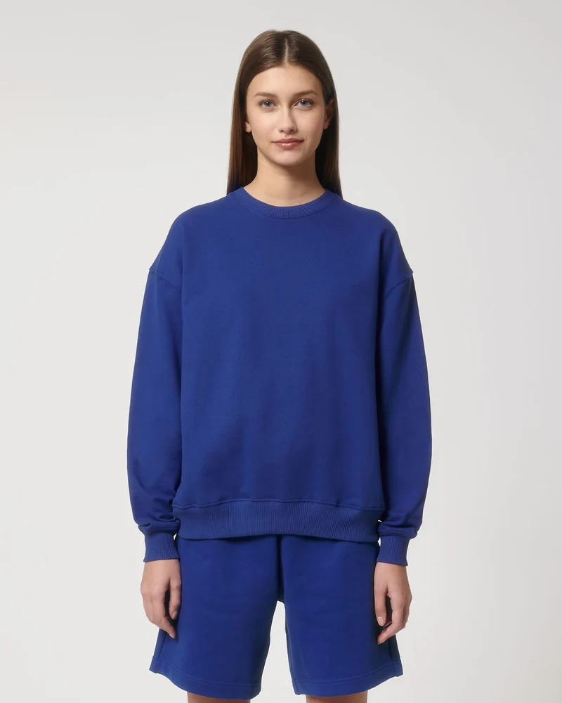 Sweat à col rond coton bio Stanley/Stella Ledger à personnaliser