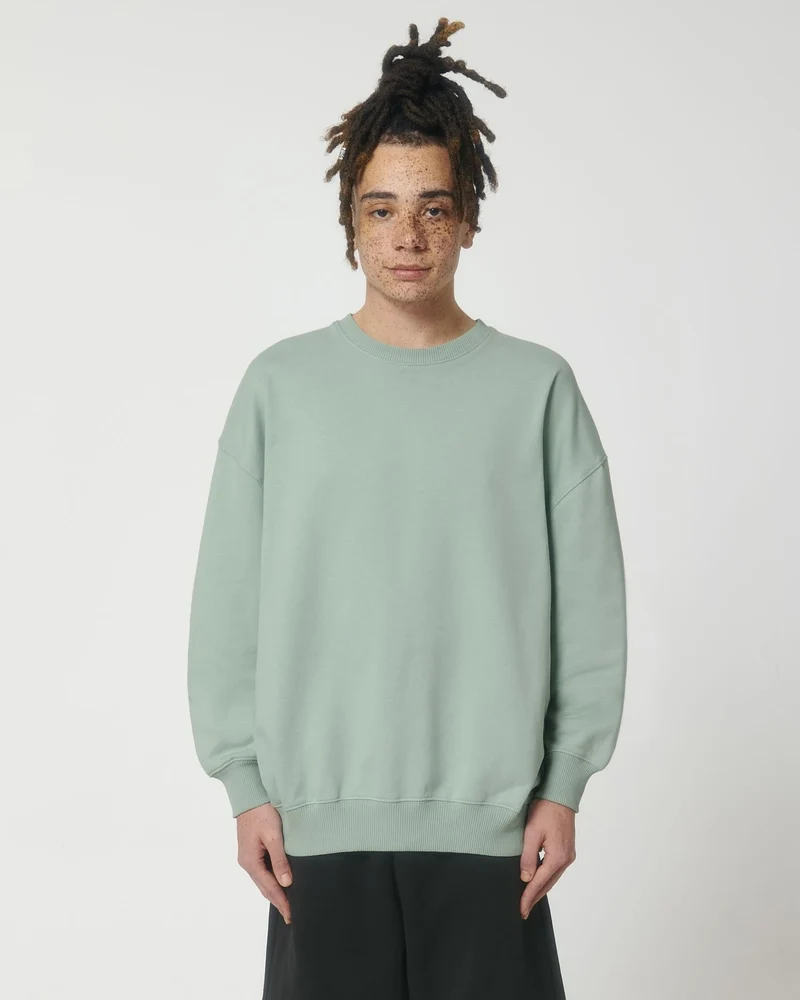 Sweat à col rond coton bio Stanley/Stella Ledger à personnaliser