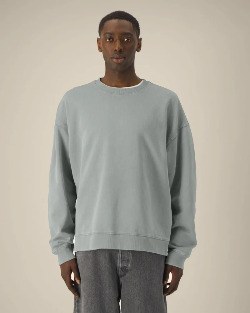 Sweat à col rond coton bio Stanley/Stella Radder 2.0 Vintage à personnaliser
