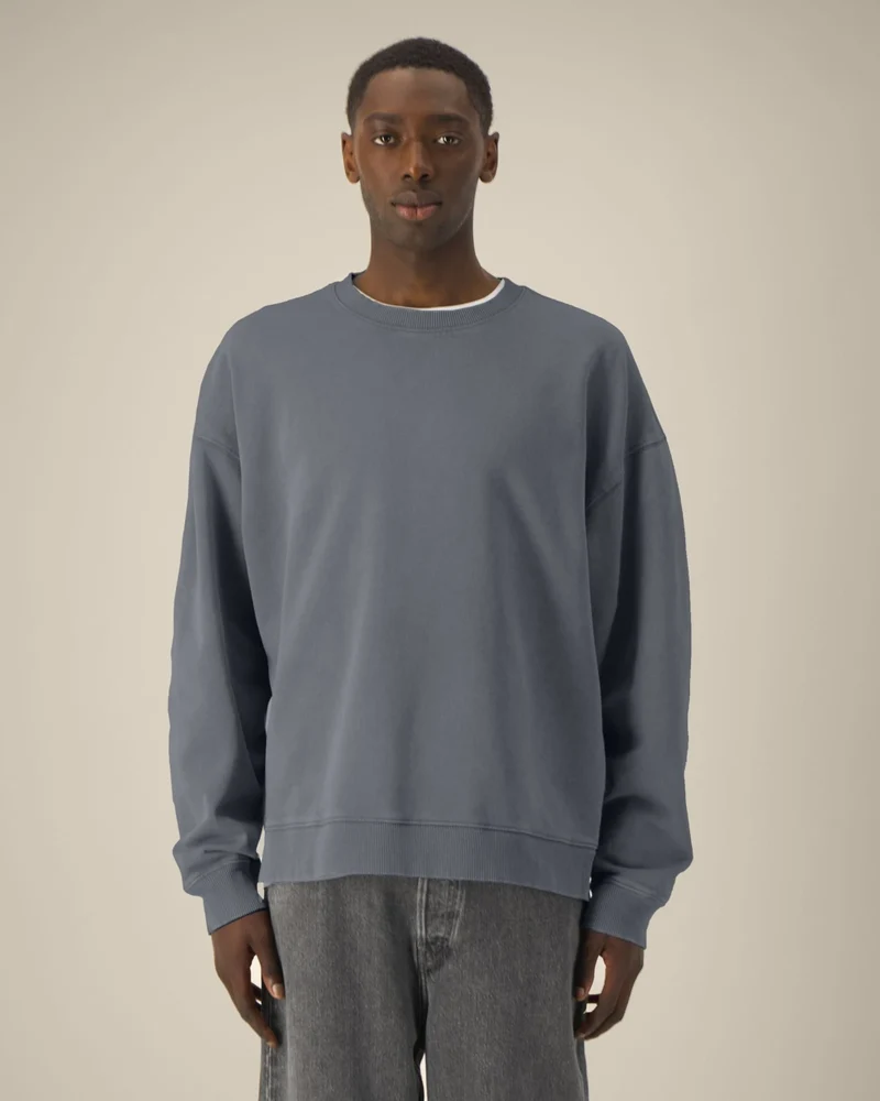Sweat à col rond coton bio Stanley/Stella Radder 2.0 Vintage à personnaliser