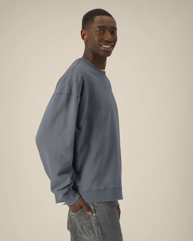 Sweat à col rond coton bio Stanley/Stella Radder 2.0 Vintage à personnaliser