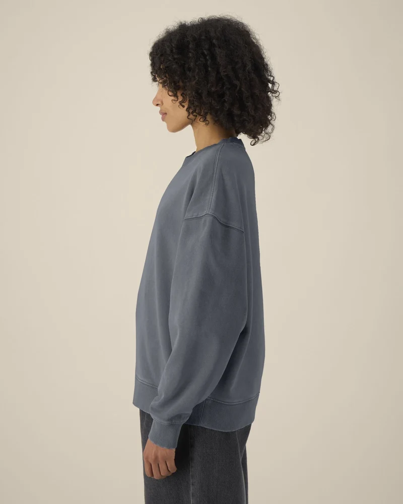 Sweat à col rond coton bio Stanley/Stella Radder 2.0 Vintage à personnaliser