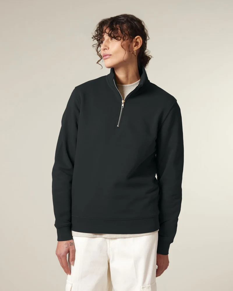 Sweat-shirt unisexe coton bio Stanley/Stella Trucker 2.0 à personnaliser