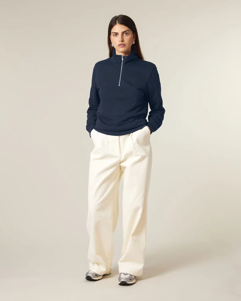Sweat-shirt unisexe coton bio Stanley/Stella Trucker 2.0 à personnaliser