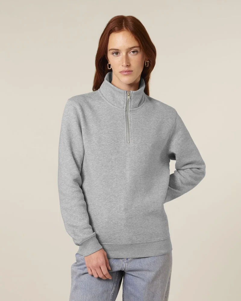 Sweat-shirt unisexe coton bio Stanley/Stella Trucker 2.0 à personnaliser