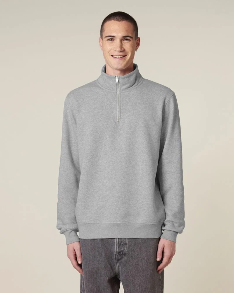 Sweat-shirt unisexe coton bio Stanley/Stella Trucker 2.0 à personnaliser