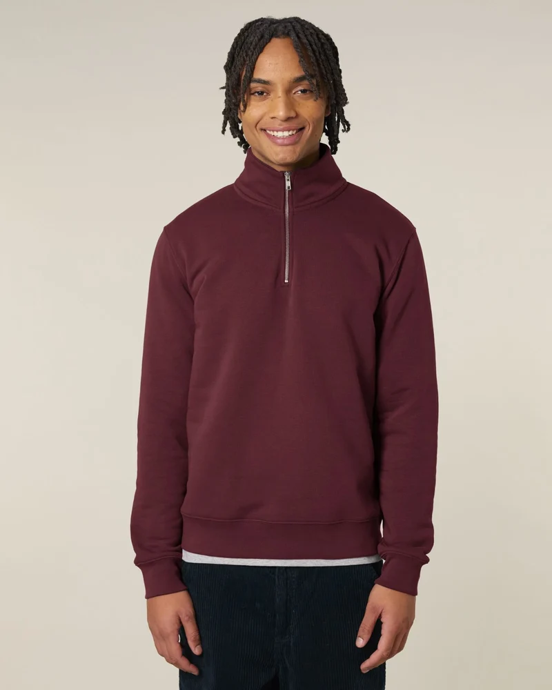 Sweat-shirt unisexe coton bio Stanley/Stella Trucker 2.0 à personnaliser