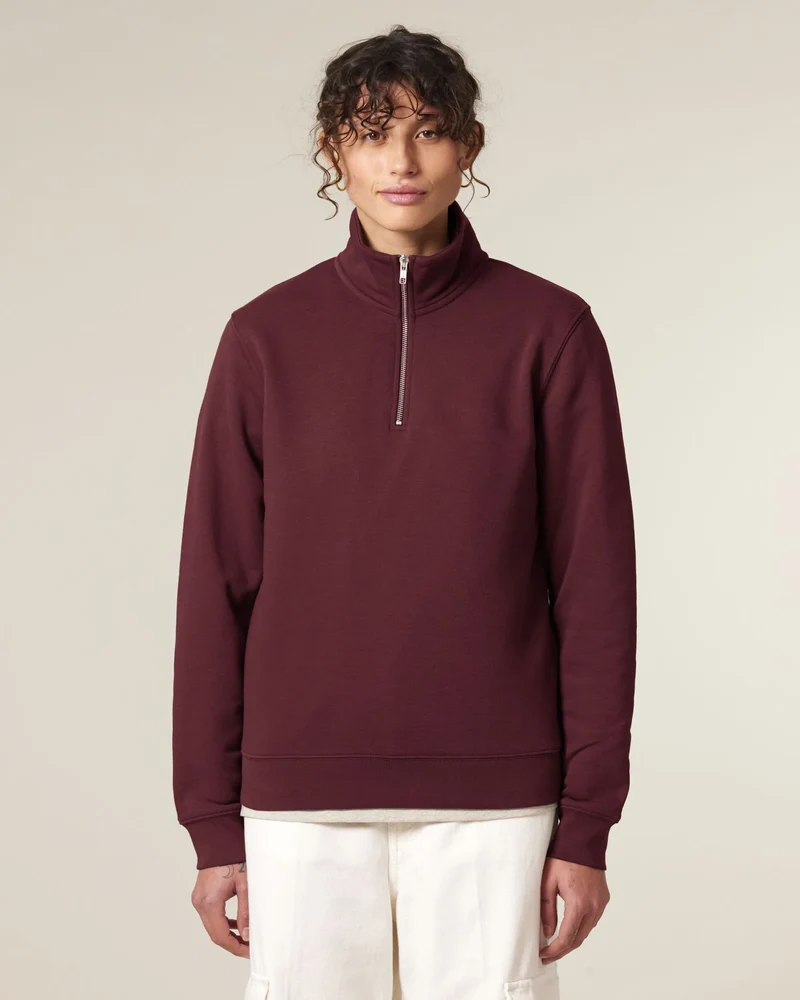 Sweat-shirt unisexe coton bio Stanley/Stella Trucker 2.0 à personnaliser