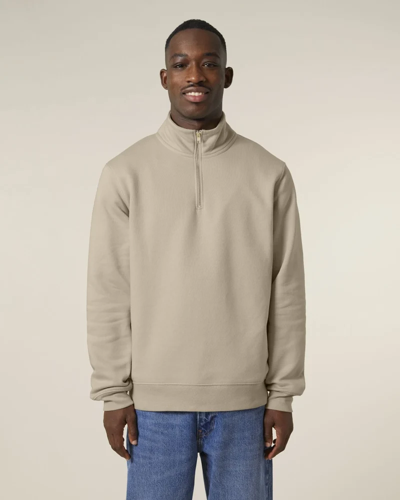 Sweat-shirt unisexe coton bio Stanley/Stella Trucker 2.0 à personnaliser