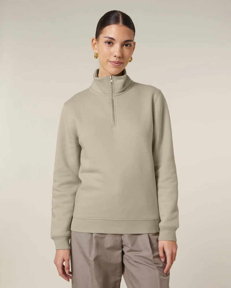 Sweat-shirt unisexe coton bio Stanley/Stella Trucker 2.0 à personnaliser