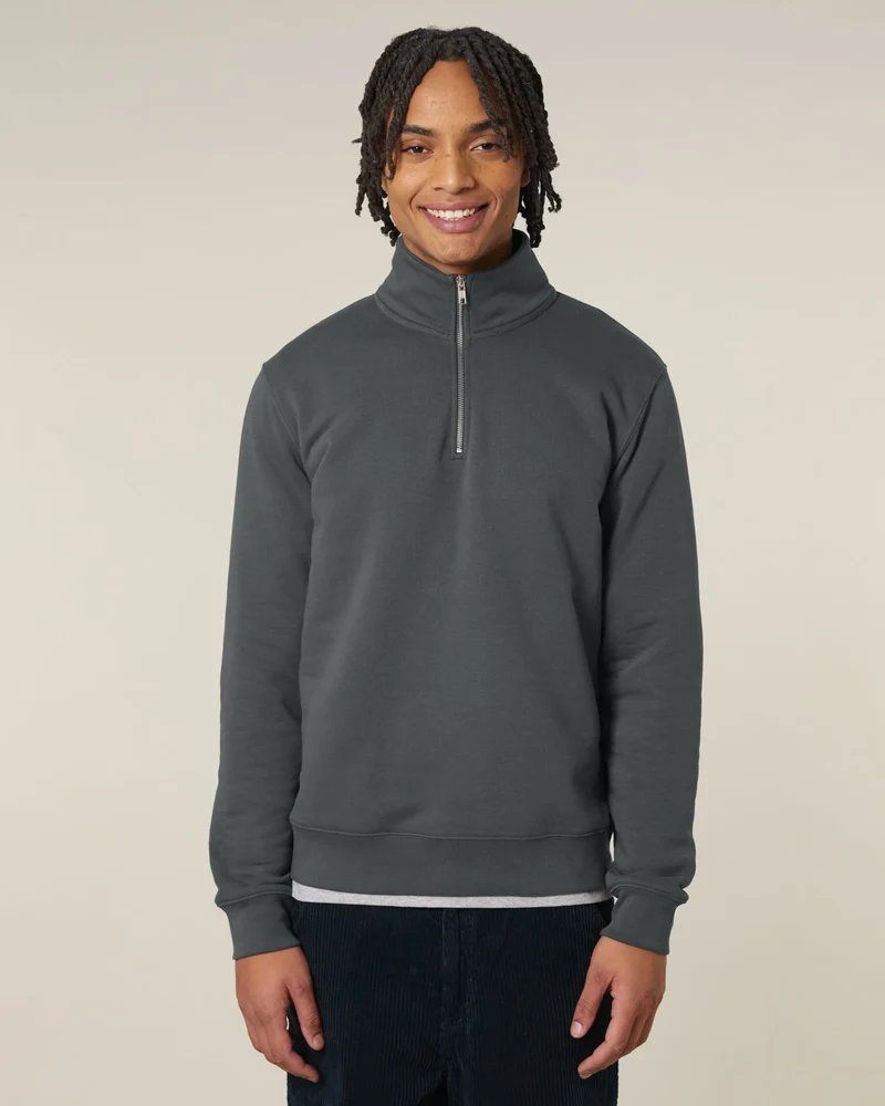 Sweat-shirt unisexe coton bio Stanley/Stella Trucker 2.0 à personnaliser
