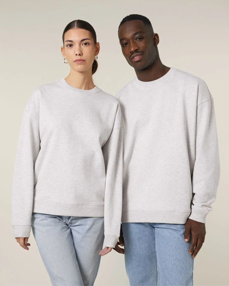 Sweat-shirt unisexe col rond Oversized Stanley/Stella Radder 2.0 à personnaliser